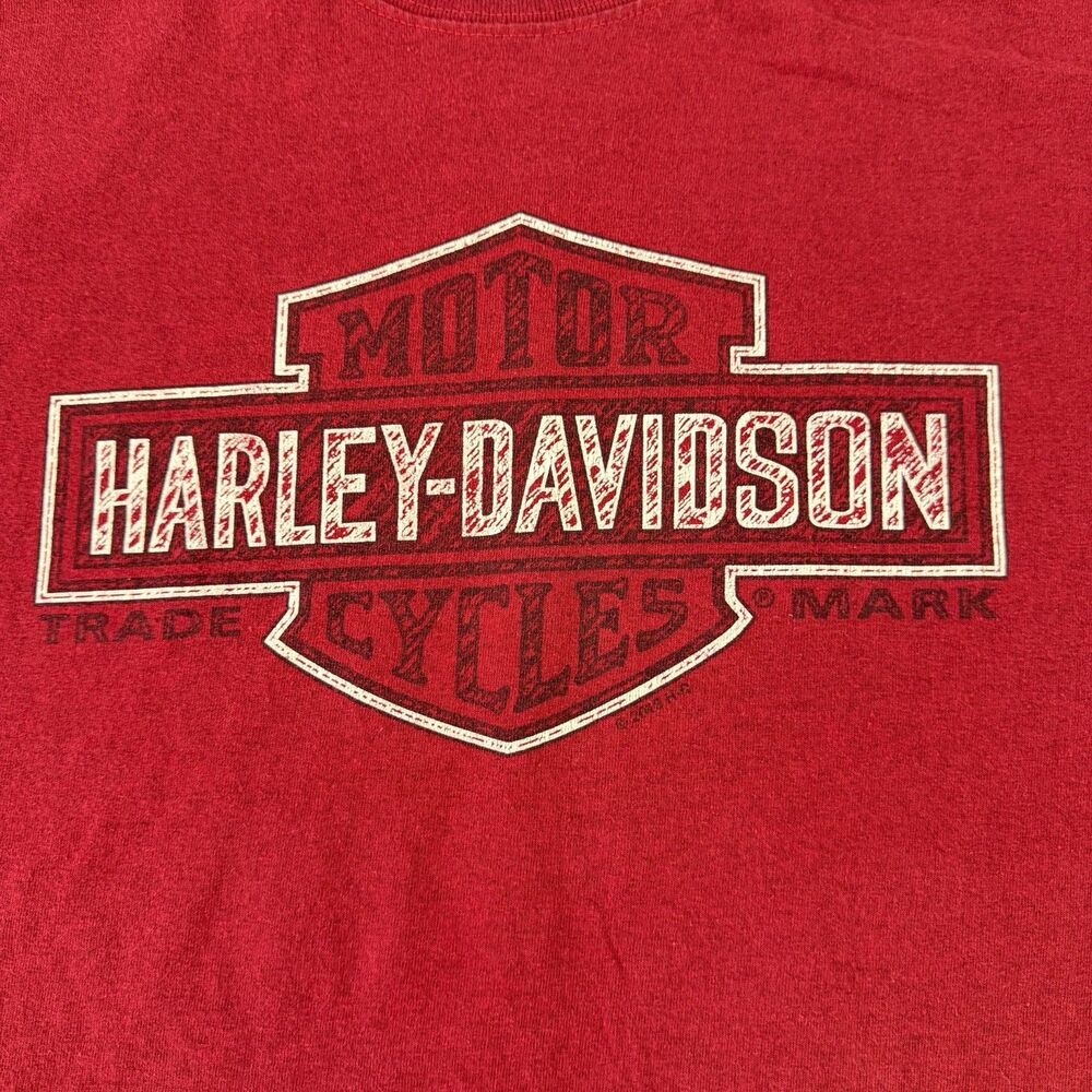 Harley Davidson T-shirt Red Men’s Size: 2 XL PUERTO VALLARTA, Mexico